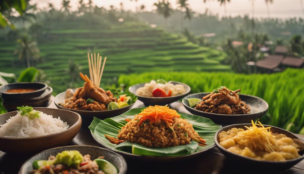 balinese culinary delights showcased