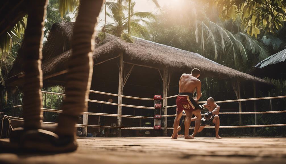 authentic muay thai training