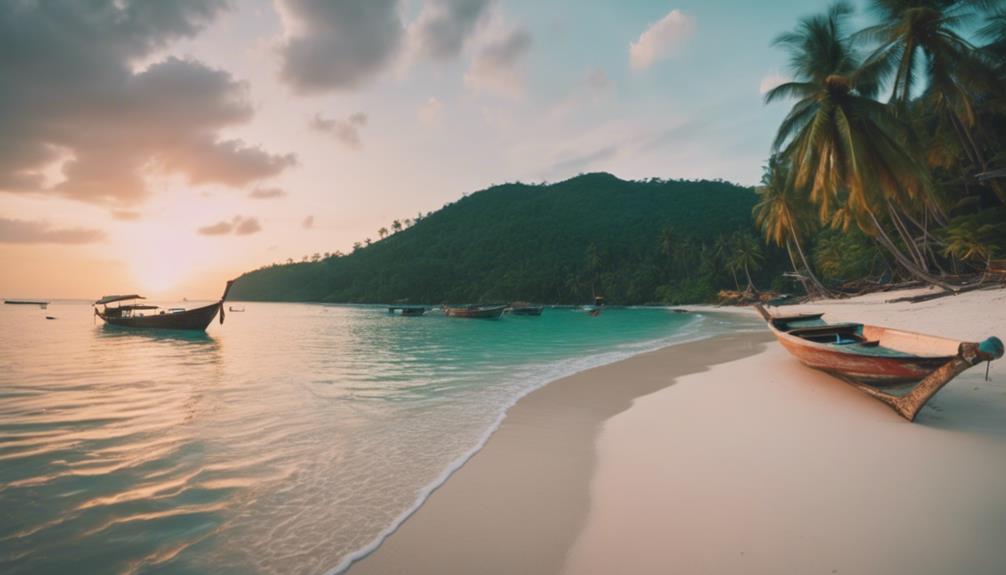 idyllic shores of thailand