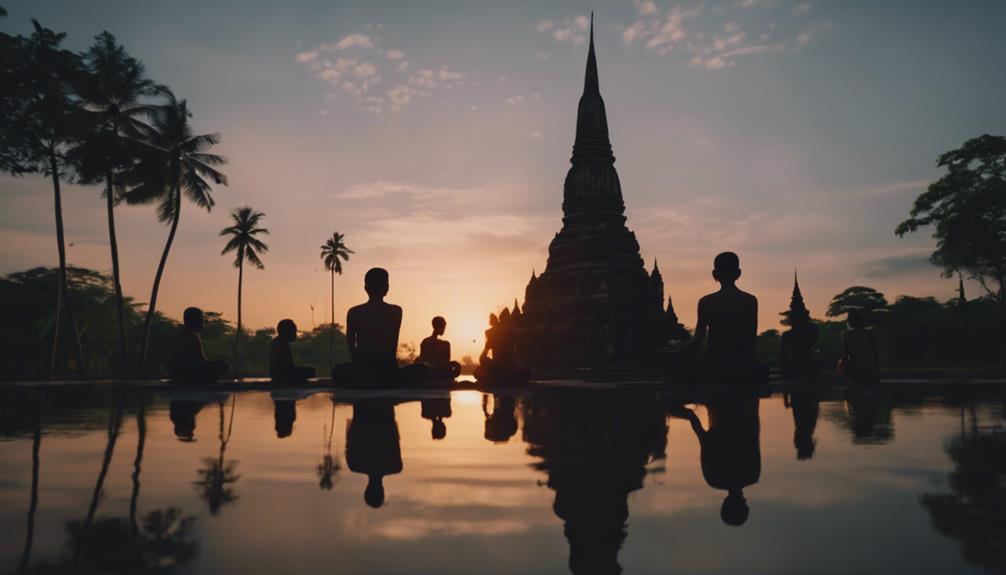 thai meditation and lifestyle